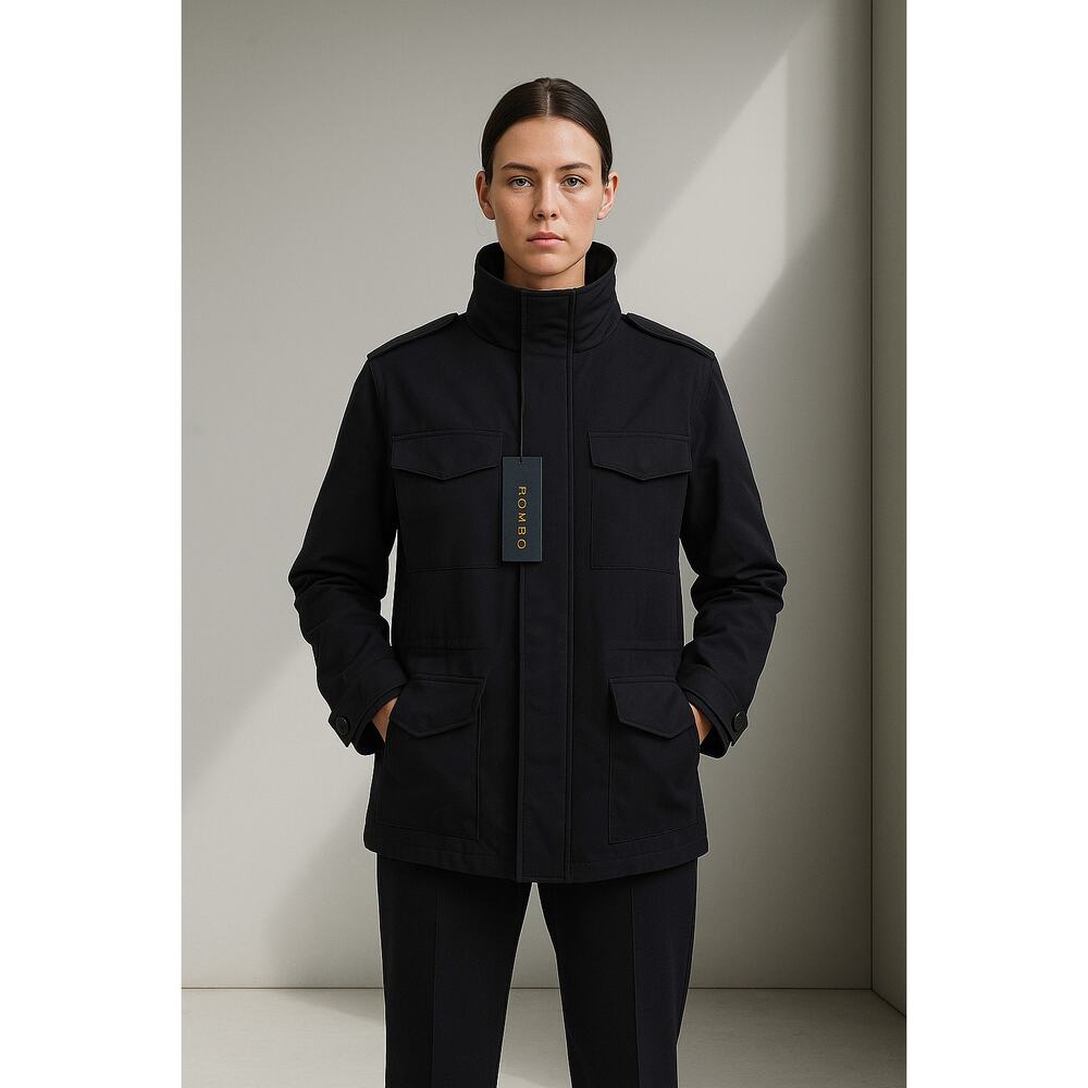 MP Massimo Piombo Men’s Navy Zip-Neck Jacket Size M‎ – New With Tags